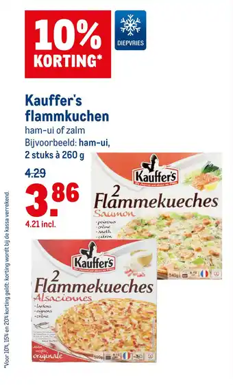 Makro Kauffer's flammkuchen aanbieding