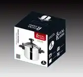 Bol.com Royal Swiss roestvrij staal snelkookpan (inox) 8L aanbieding