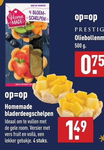 ALDI Homemade Bladerdeegschelpen aanbieding