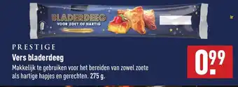 ALDI Prestige Vers bladerdeeg 275g aanbieding