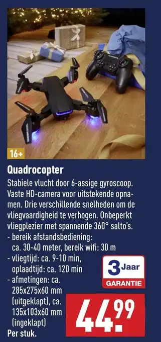 ALDI Quadrocopter aanbieding