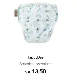 Babypark HappyBear Botanical zwemluier aanbieding