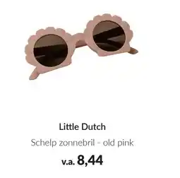Babypark Little Dutch Schelp zonnebril old pink aanbieding