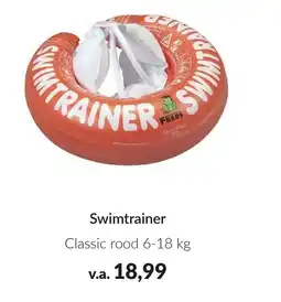 Babypark Swimtrainer Classic rood aanbieding