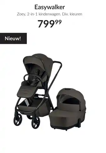 Babypark Easywalker Zoey, 2 in 1 kinderwagen aanbieding