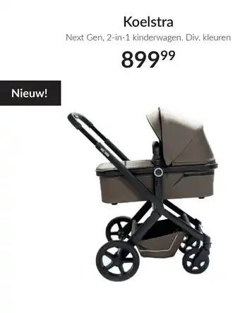 Babypark Koelstra Next Gen, 2 in 1 kinderwagen aanbieding