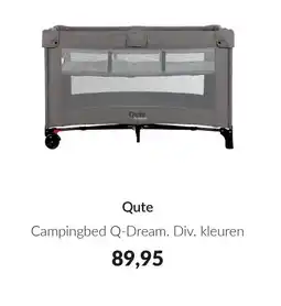 Babypark Qute Campingbed Q-Dream aanbieding