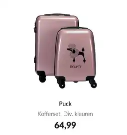Babypark Puck Kofferset aanbieding