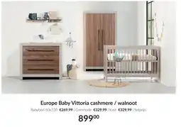 Babypark Europe Baby Vittoria cashmere, walnoot aanbieding