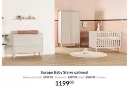 Babypark Europe Baby Sterre oatmeal aanbieding