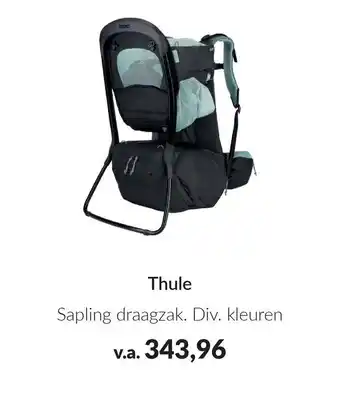 Babypark Thule Sapling draagzak aanbieding