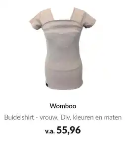 Babypark Womboo Buidelshirt vrouw aanbieding