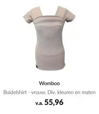 Babypark Womboo Buidelshirt vrouw aanbieding