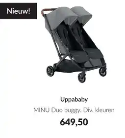 Babypark Uppababy MINU Duo buggy aanbieding