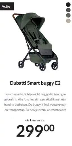 Babypark Dubatti Smart buggy E2 aanbieding