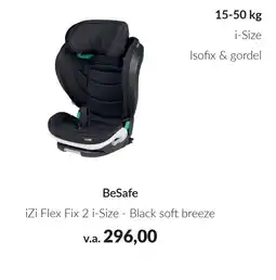 Babypark BeSafe iZi Flex Fix 2 i Size Black soft breeze aanbieding