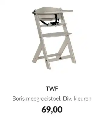 Babypark TWF Boris meegroeistoel aanbieding