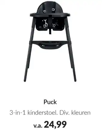 Babypark Puck 3in1 kinderstoel aanbieding