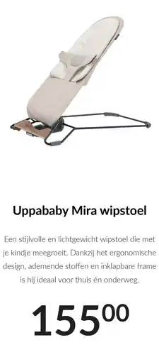 Babypark Uppababy Mira wipstoel aanbieding