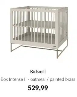 Babypark Kidsmill Box Intense II - oatmeal painted brass aanbieding