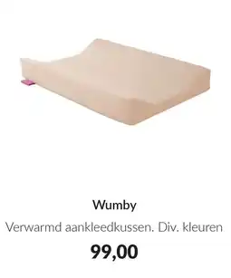 Babypark Wumby Verwarmd aankleedkussen aanbieding
