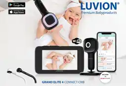 Babypark LUVION Grand elite 4 connect crib aanbieding