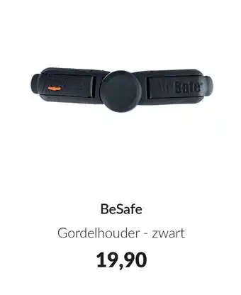 Babypark BeSafe Gordelhouder zwart aanbieding