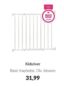 Babypark Kidsriver Basic traphekje aanbieding