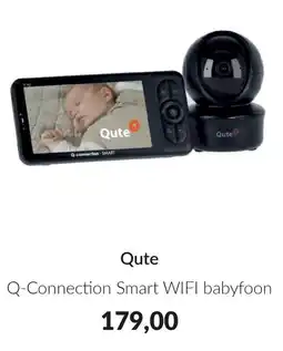 Babypark Qute Q Connection Smart WIFI babyfoon aanbieding