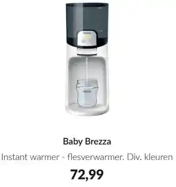 Babypark Baby Brezza Instant warmer flesverwarmer aanbieding