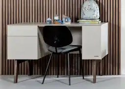 Babypark Kidsmill Sixties oatmeal / walnoot Bureau aanbieding