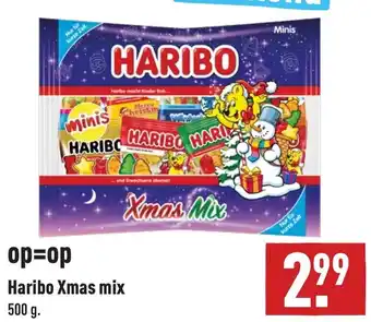 ALDI Haribo Xmas mix 500g aanbieding