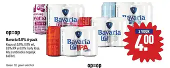 ALDI Bavaria 0.0% 2*(6*330ml) aanbieding