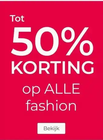 Prenatal Tot 50% KORTING op ALLE fashion aanbieding