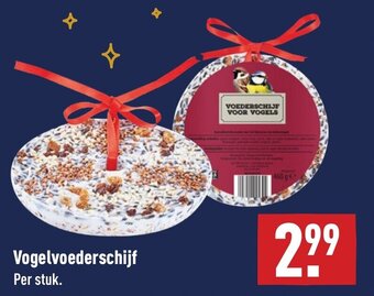 ALDI Vogelvoederschijf aanbieding