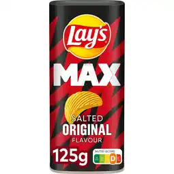 Albert Heijn Lay's Max salted original snackbox aanbieding