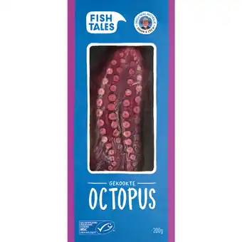 Albert Heijn Fish Tales Gekookte octopus aanbieding