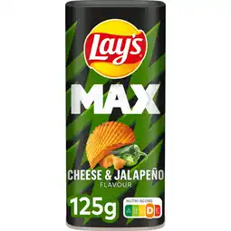Albert Heijn Lay's Max cheese & jalapeno snackbox aanbieding