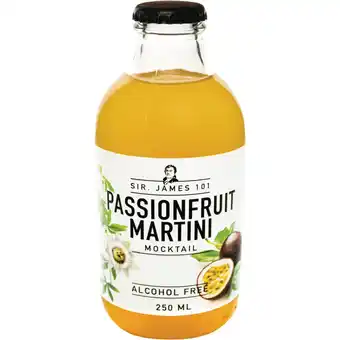Albert Heijn Sir. James 101 Passionfruit martini aanbieding