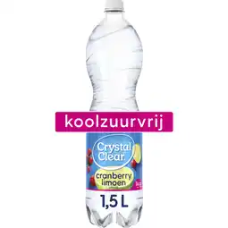 Albert Heijn Crystal Clear Cranberry limoen aanbieding