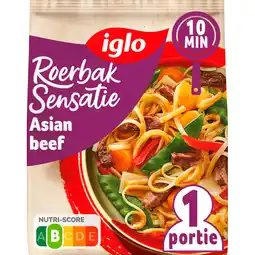 Albert Heijn Iglo Roerbaksensatie Asian beef aanbieding
