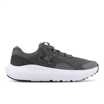 Foot Locker Under Armour Bgs Surge 4 Unisex Schoenen - Grijs - Maat: 36.5 - Mesh/Synthetisch - Foot Locker aanbieding