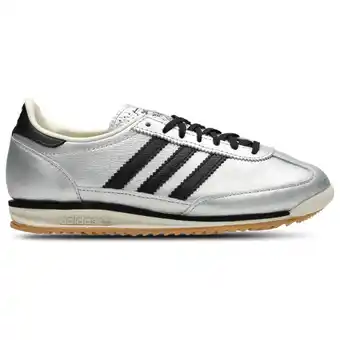 Foot Locker Adidas SL 72 Dames Schoenen - Zilver - Maat: 36 2/3 - Leer - Foot Locker aanbieding