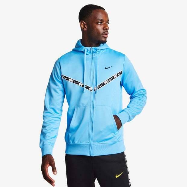 Nike Repeat Heren Trainingspakken - Blauw - Maat: M - Foot Locker  aanbieding bij Foot Locker