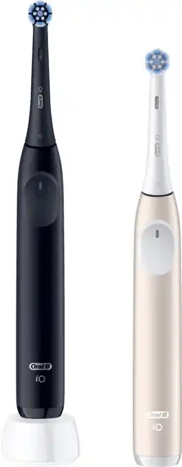Coolblue Oral-B iO 2 Zwart en Roze Duo Pack aanbieding