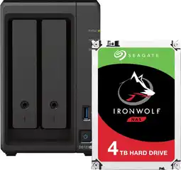 Coolblue Synology DS723+ + Seagate Ironwolf 4TB aanbieding