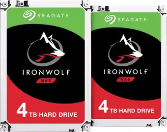 Coolblue Seagate Ironwolf 4TB Duo Pack aanbieding