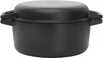 Coolblue Boretti Solido Dutch Oven 26 cm met grilldeksel aanbieding