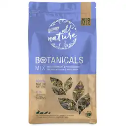 Zooplus 3 x 150 g Bunny All Nature Botanicals Mid Mix Hibiscusbloemen & Peterselie stengels aanbieding