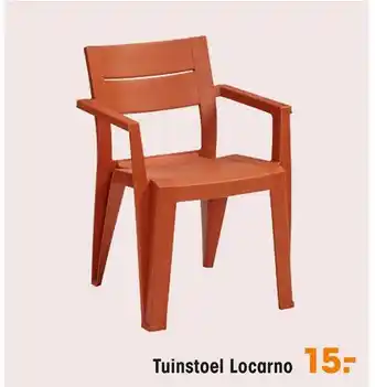 Kwantum Tuinstoel locarno terra aanbieding